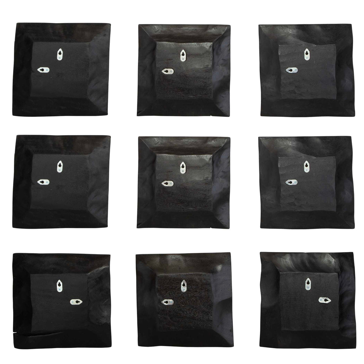 Malosi - Wood Wall Decor (Set of 9) - Black