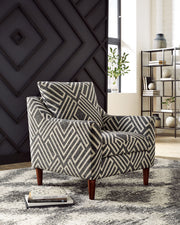Morrilton Next-Gen Nuvella - Accent Chair - Natural / Charcoal - R&R Furniture Gallery (Fountain Valley, CA)