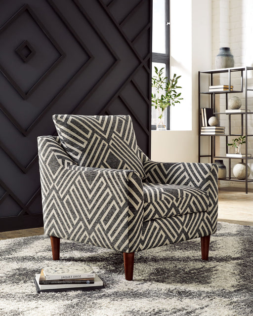 Morrilton Next-Gen Nuvella - Accent Chair - Natural / Charcoal - R&R Furniture Gallery (Fountain Valley, CA)