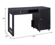 Kaniel - Desk Convertible - Black - R&R Furniture Gallery (Fountain Valley, CA)