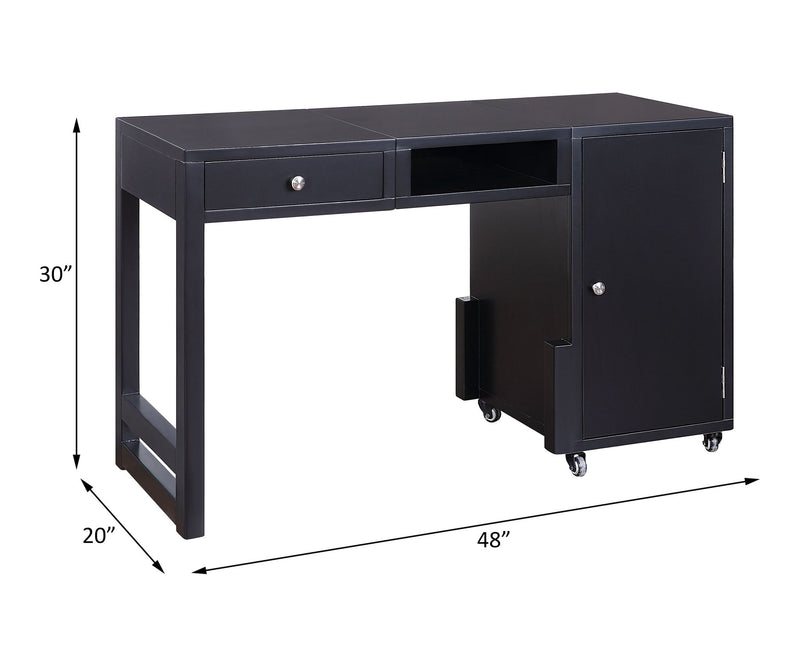 Kaniel - Desk Convertible - Black - R&R Furniture Gallery (Fountain Valley, CA)