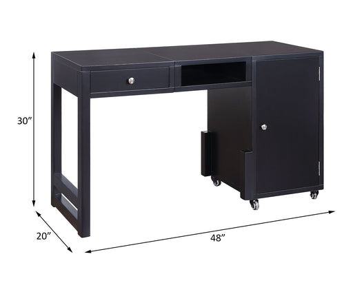 Kaniel - Desk Convertible - Black - R&R Furniture Gallery (Fountain Valley, CA)