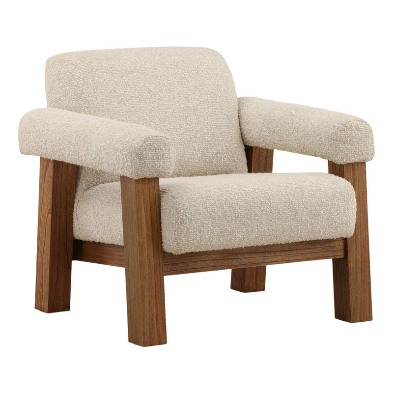 Jorley - Occasional Chair - Barley Cream And Brown