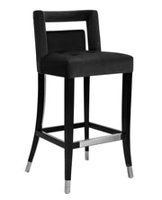 Hart - Velvet Stool - R&R Furniture Gallery (Fountain Valley, CA)