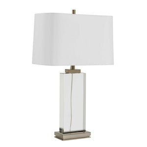 Genevieve - Crystal Table Lamp - Brass / Gold