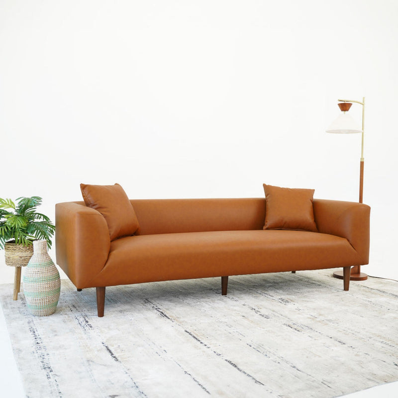 Elwood - Sofa - Cognac - R&R Furniture Gallery (Fountain Valley, CA)