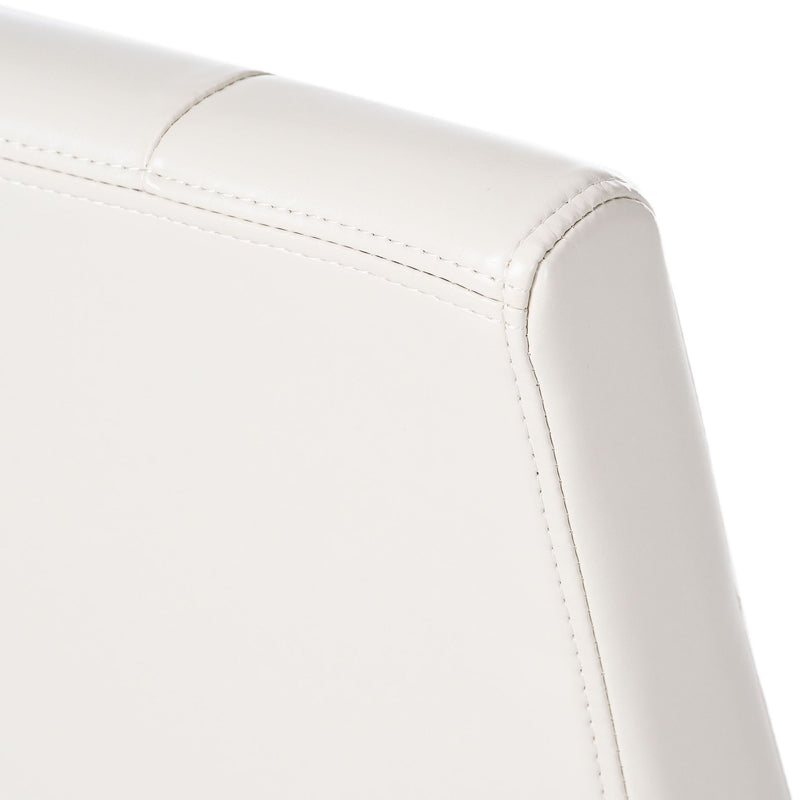 Carter - 5 Tuft Dining Chair With Button Tufted Backrest And Espresso Legs - Ivory - R&R Furniture Gallery (Fountain Valley, CA)
