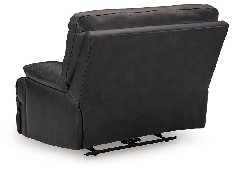 Mountainous - Power Recliner With Adj Headrest - Eclipse - R&R Furniture Gallery (Fountain Valley, CA)