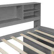 Daybed With 2 Bedside Cabinets, Upper Shelves And 4 Drawers - R&R Furniture Gallery (Fountain Valley, CA)