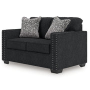 Jasmine Peaks - Loveseat - Coal - R&R Furniture Gallery (Fountain Valley, CA)