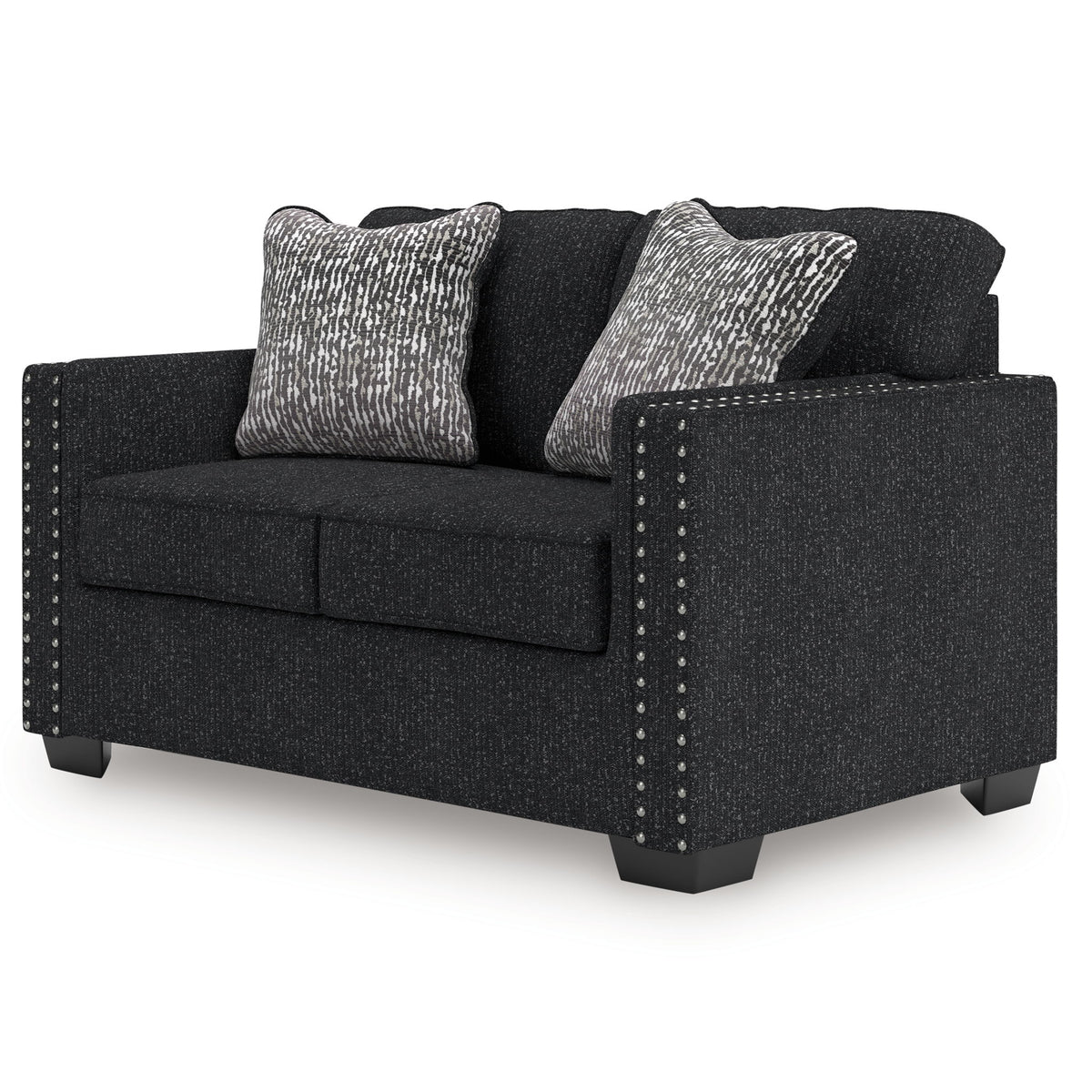 Jasmine Peaks - Loveseat - Coal - R&R Furniture Gallery (Fountain Valley, CA)
