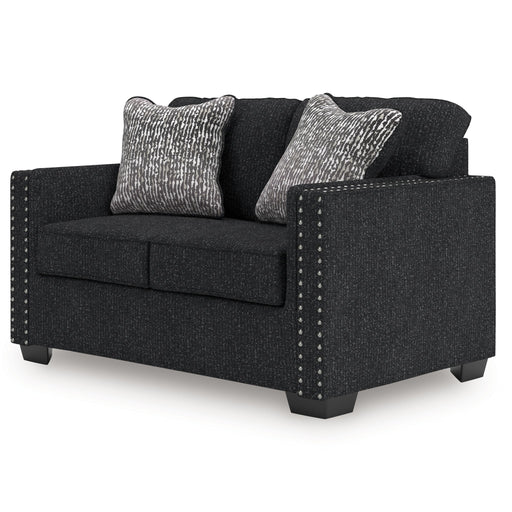 Jasmine Peaks - Loveseat - Coal - R&R Furniture Gallery (Fountain Valley, CA)