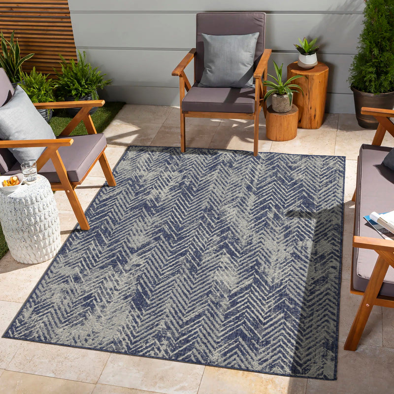 Sunshine - 2'7" X 7'3" Indoor / Outdoor, Area Rug Polypropylene - R&R Furniture Gallery (Fountain Valley, CA)