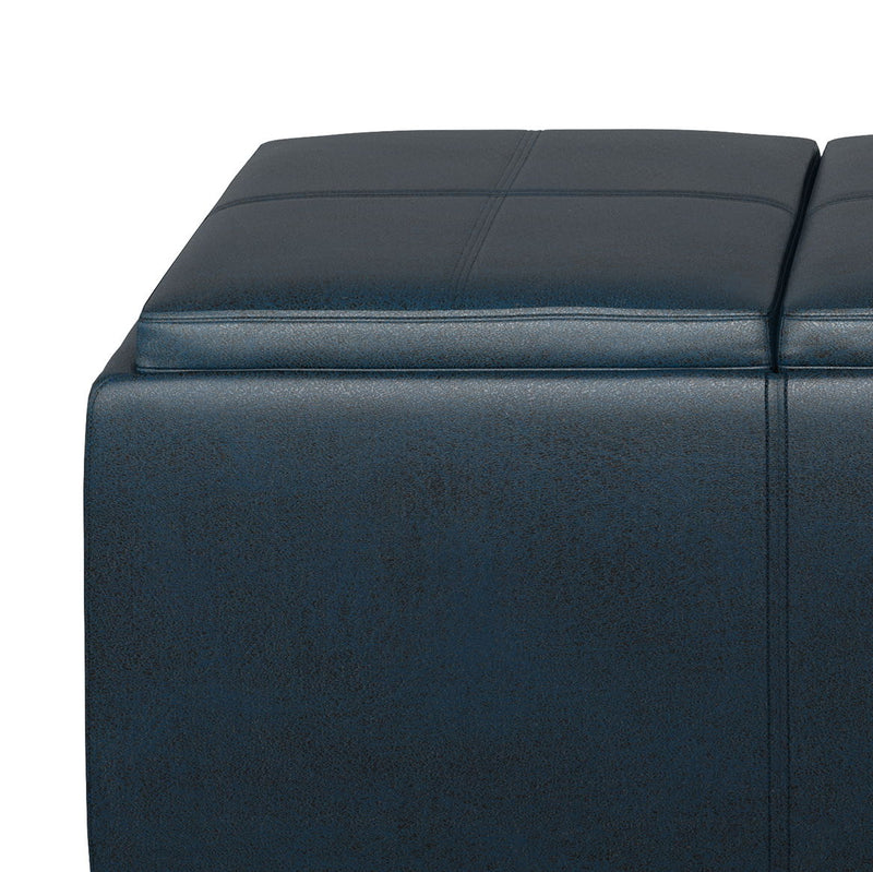 Avalon - Multi Functional Storage Ottoman - R&R Furniture Gallery (Fountain Valley, CA)
