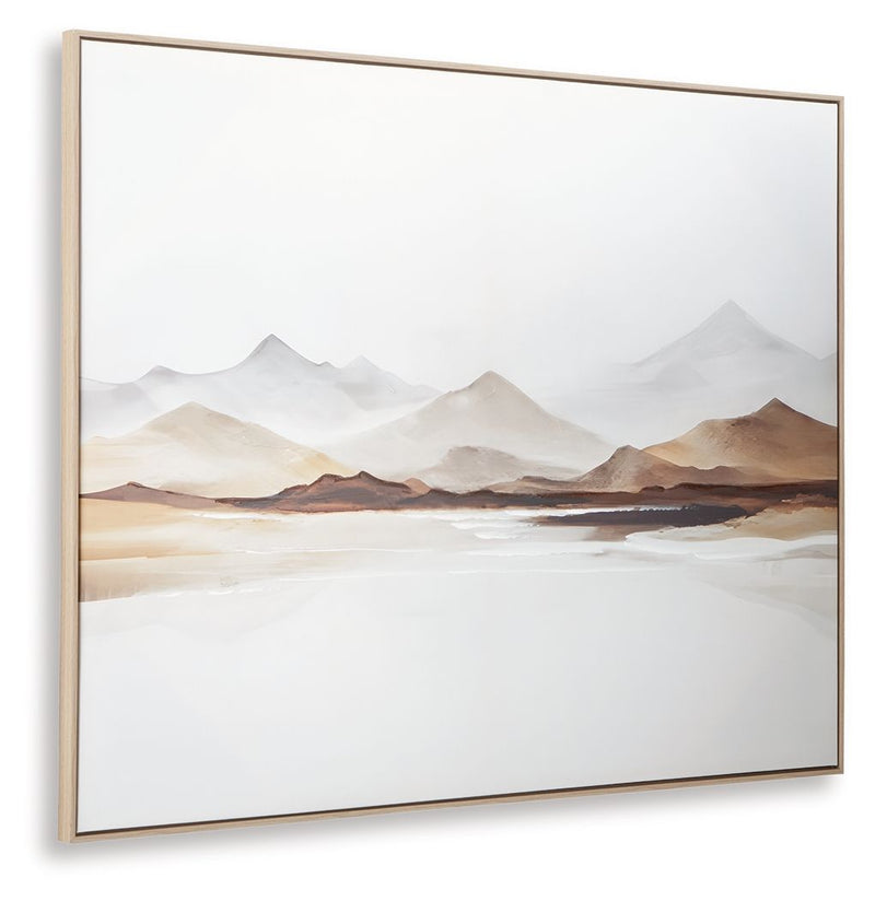 Karalen - Wall Art - White / Gray / Brown - R&R Furniture Gallery (Fountain Valley, CA)