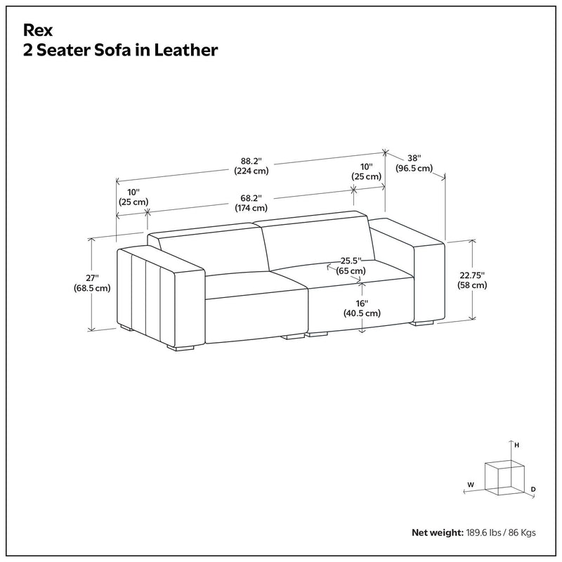 Rex - Handcrafted Sofa - R&R Furniture Gallery (Fountain Valley, CA)