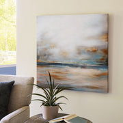Weatheridge - Wall Art - Grey / Gold - R&R Furniture Gallery (Fountain Valley, CA)