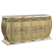 Bernadette - Server - Gold - R&R Furniture Gallery (Fountain Valley, CA)
