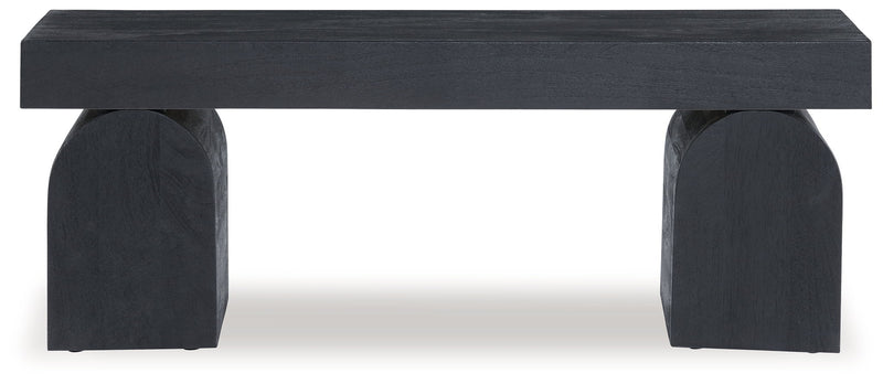 HoLGrove - Accent Bench - Black - R&R Furniture Gallery (Fountain Valley, CA)