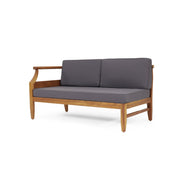 Aston - 4 Piece Sofa Set - Dark Gray - R&R Furniture Gallery (Fountain Valley, CA)