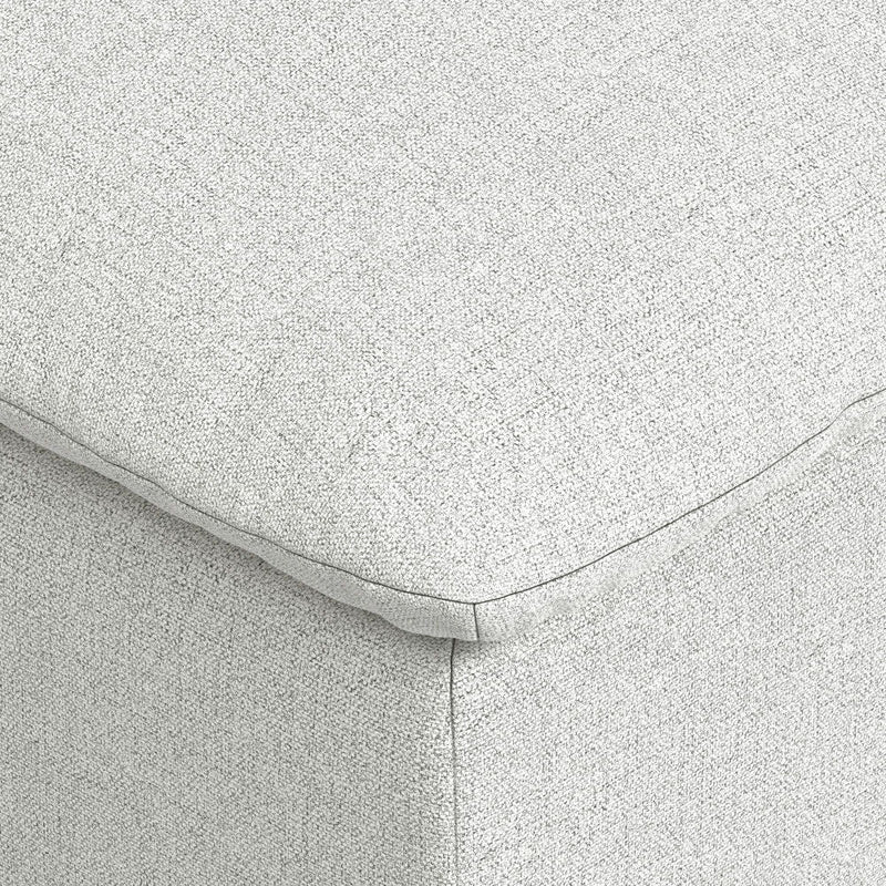 Jasmine - Ottoman - Gray