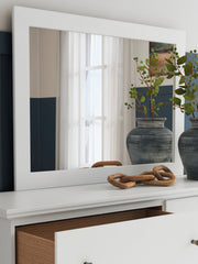 Bostwick Shoals - Bedroom Mirror - White - R&R Furniture Gallery (Fountain Valley, CA)