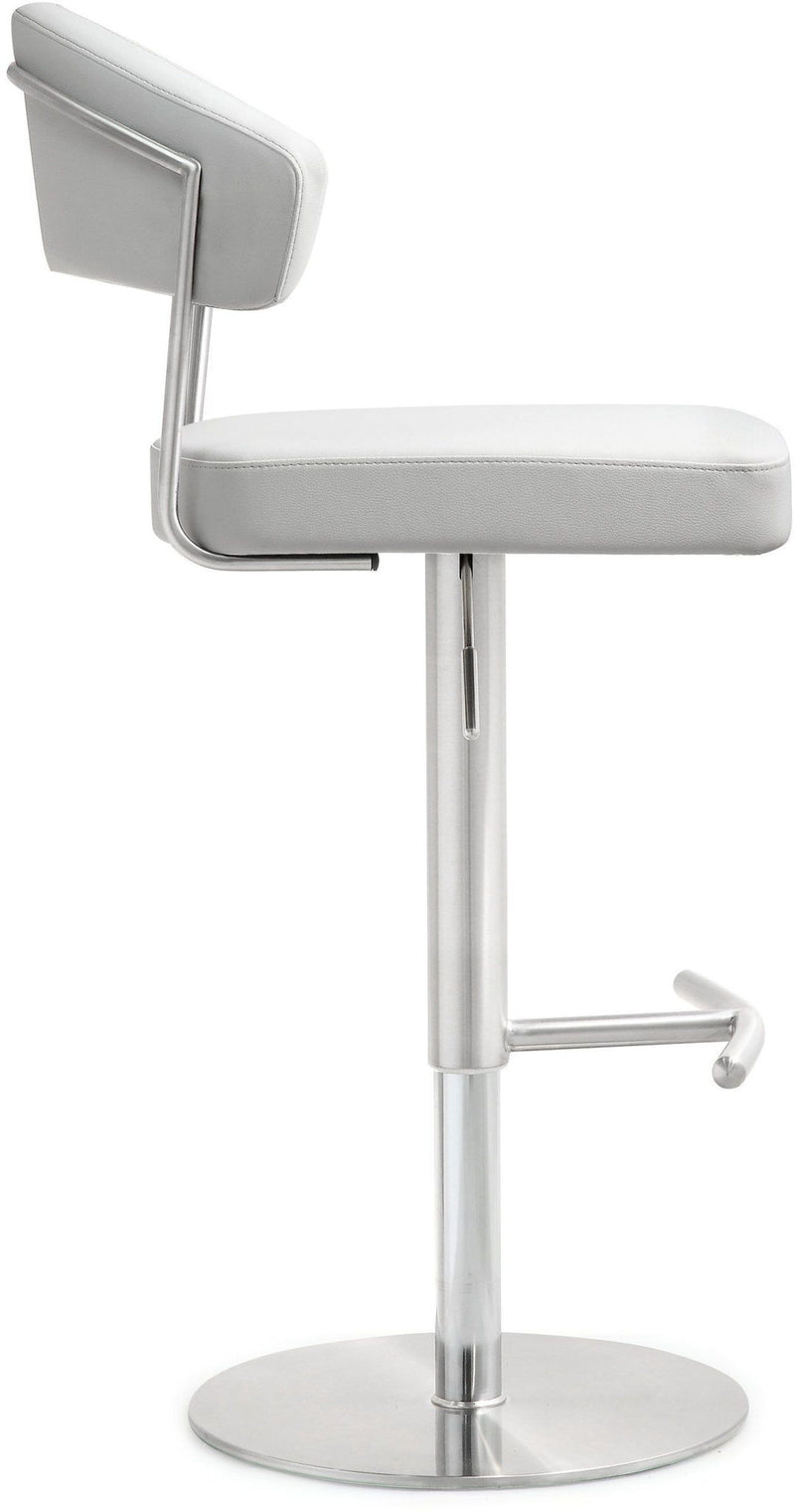 Cosmo - Stainless Steel Barstool - R&R Furniture Gallery (Fountain Valley, CA)