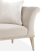 Yvette - Chair And A Half - Porcini / Medium Champagne - R&R Furniture Gallery (Fountain Valley, CA)