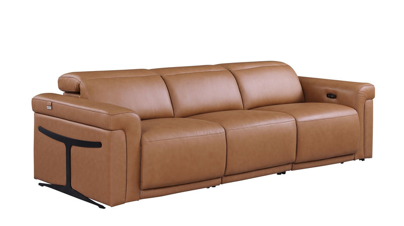1126 - 6-Piece Modular Power Reclining Sofa, Loveseat & Chair Set In With 6 Power Recliners & Power Headrests