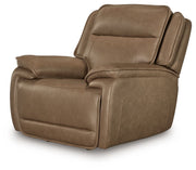 Glencroft - Power Recliner / Adjustable Headrest - Sahara - R&R Furniture Gallery (Fountain Valley, CA)