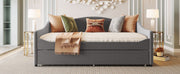 Upholstered Daybed With Light And Trundle - R&R Furniture Gallery (Fountain Valley, CA)