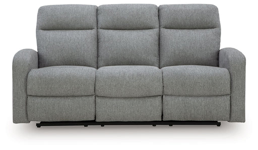 Gauntlet - Reclining Sofa - Sterling - R&R Furniture Gallery (Fountain Valley, CA)