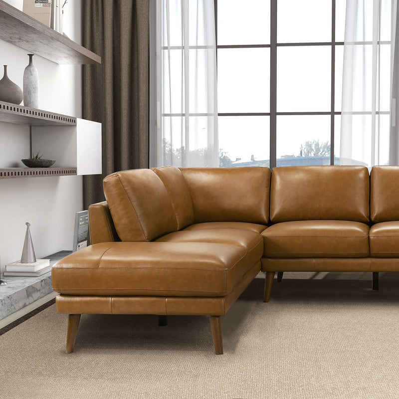 Benson - Sectional Sofa With Chaise - R&R Furniture Gallery (Fountain Valley, CA)