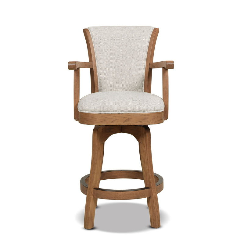 Williams - Swivel Counter Height Bar Stool - R&R Furniture Gallery (Fountain Valley, CA)