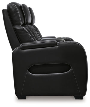 Boyington - Power Reclining Loveseat With Console/Adj Hdrst - R&R Furniture Gallery (Fountain Valley, CA)