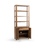 Cleveland - Bookcase - Sandy Taupe - R&R Furniture Gallery (Fountain Valley, CA)