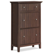 Acadian - Entryway Shoe Storage Cabinet - Brown - R&R Furniture Gallery (Fountain Valley, CA)