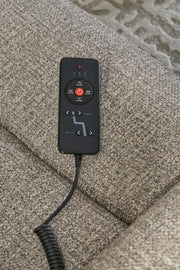 Penfield - Power Zero G Console Loveseat With Heat, Massage & Speaker P3 - Frappe - R&R Furniture Gallery (Fountain Valley, CA)