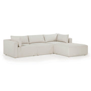 Hangover - Outdoor Modular Sectional - Cream - R&R Furniture Gallery (Fountain Valley, CA)