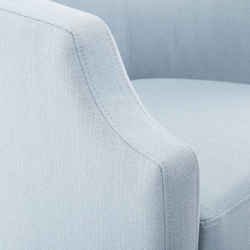 Isabelle - Swivel Glider Barrel Chair - R&R Furniture Gallery (Fountain Valley, CA)