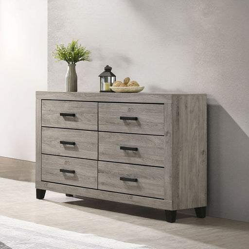 Mari - Dresser - Light Gray Finish - R&R Furniture Gallery (Fountain Valley, CA)