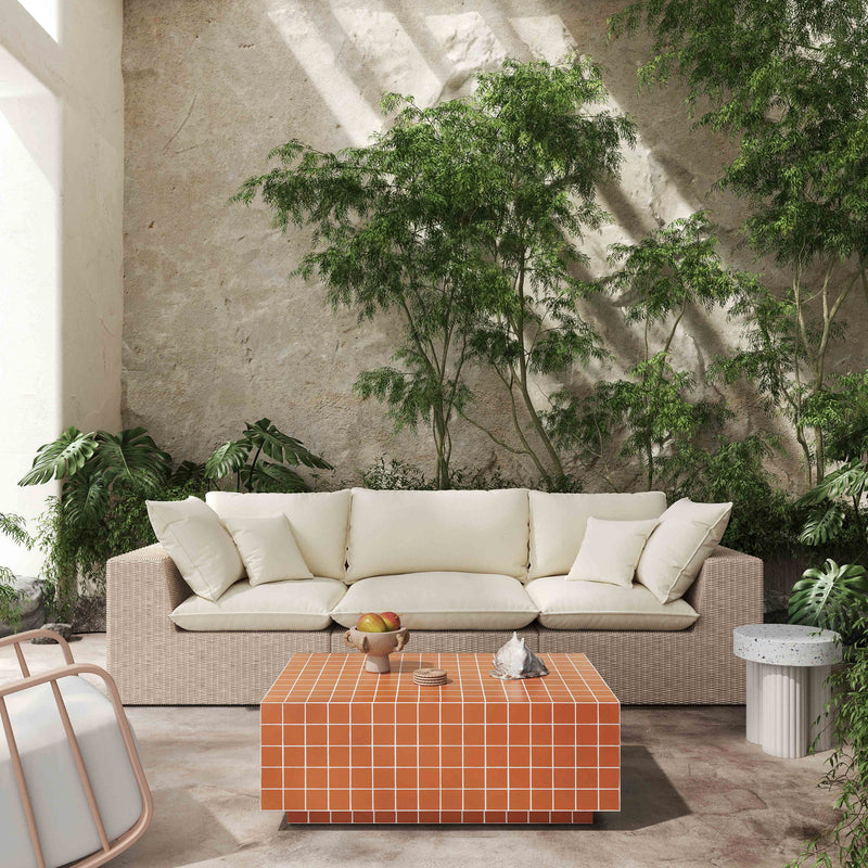 Mixie - Tile Indoor / Outdoor Coffee Table - R&R Furniture Gallery (Fountain Valley, CA)
