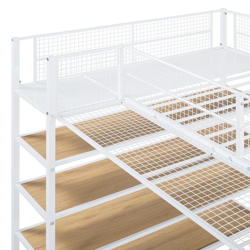 Bunk Bed With 5 Tier Shelves - R&R Furniture Gallery (Fountain Valley, CA)