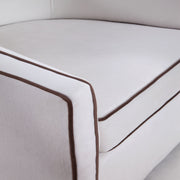 Kendall - Swivel Chair With Barrel Back Design - R&R Furniture Gallery (Fountain Valley, CA)