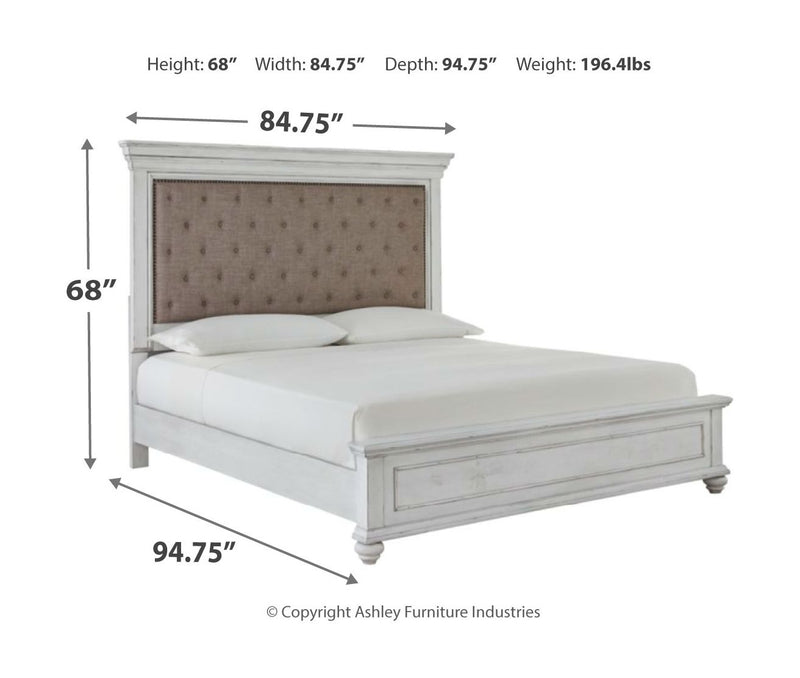 Kanwyn - Upholstered Bedroom Set - R&R Furniture Gallery (Fountain Valley, CA)