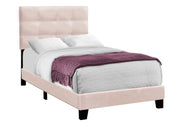 Bed, Upholstered, Frame Only, Transitional - R&R Furniture Gallery (Fountain Valley, CA)