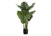45" Tall, Artificial Plant, Monstera Tree, Indoor, Faux, Fake, Floor, Greenery, Potted, Real Touch, Decorative - Green / Black - R&R Furniture Gallery (Fountain Valley, CA)