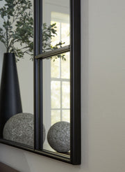 Evengton - Accent Mirror - Black - R&R Furniture Gallery (Fountain Valley, CA)