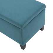 Contemporary Storage Ottoman Bench With Upholstery - R&R Furniture Gallery (Fountain Valley, CA)