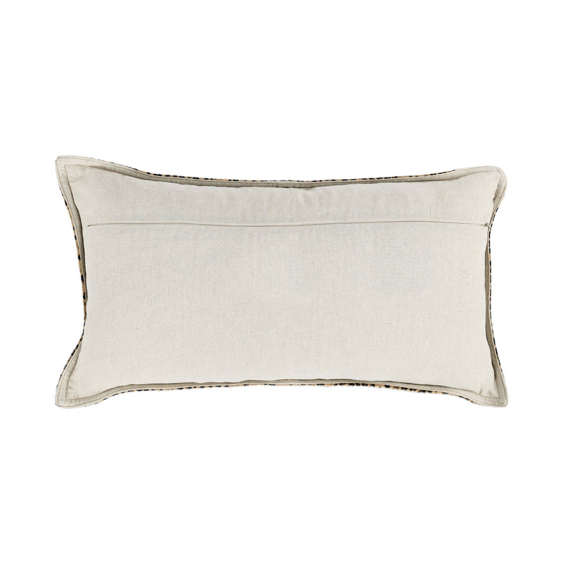 Leopard - 20" x 20" Pillow - Camel / Black
